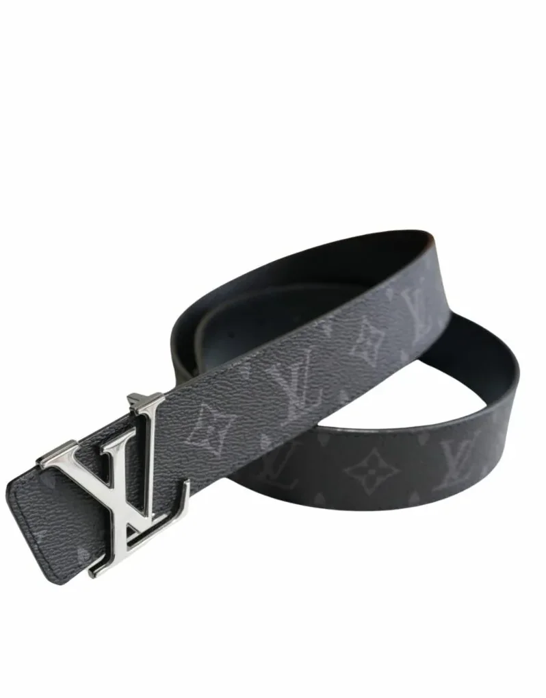 Louis Vuitton Monogram Canvas Belt Black Louis Vuitton Monogram Canvas Belt Black