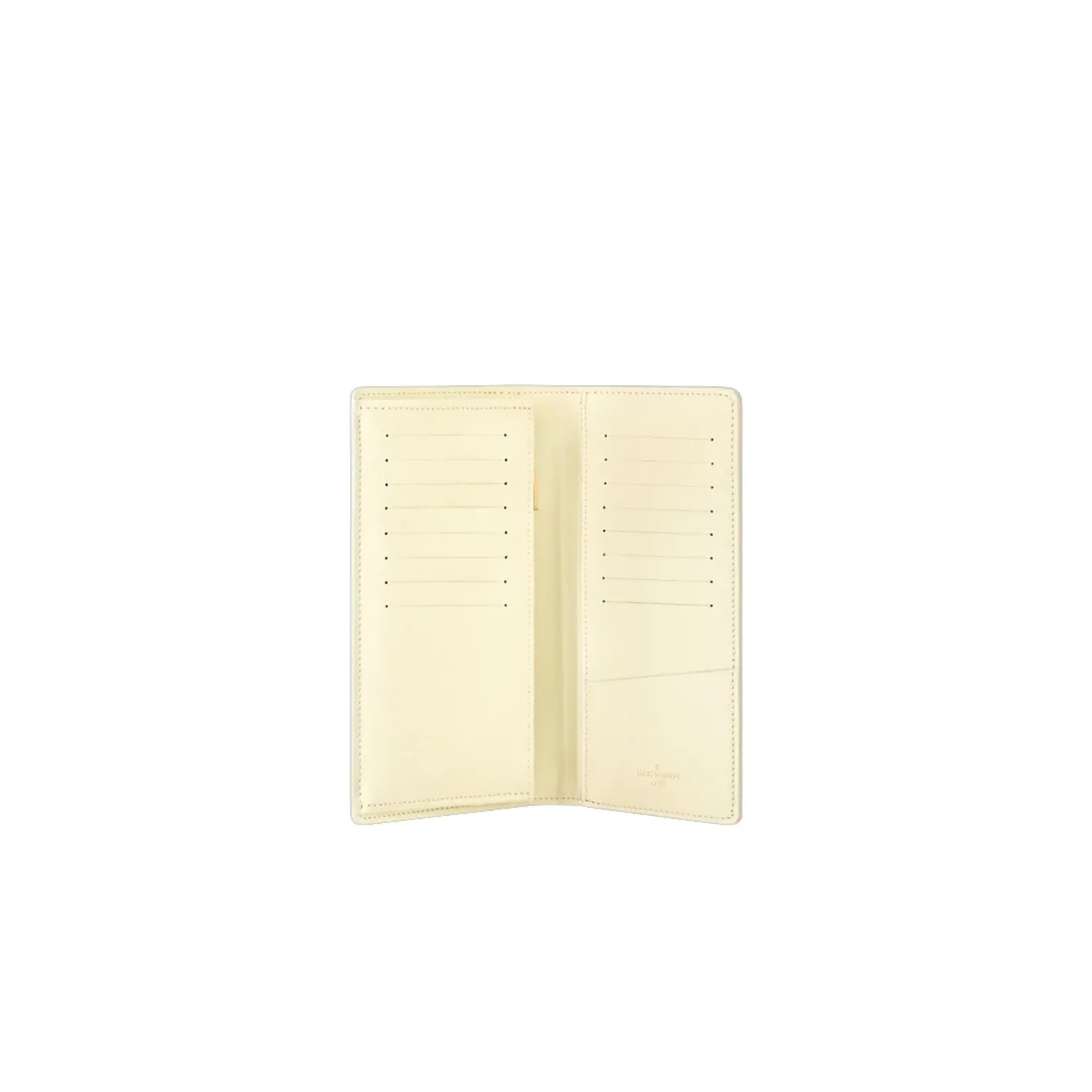Louis Vuitton Brazza Wallet Cream 3.9 Inches/