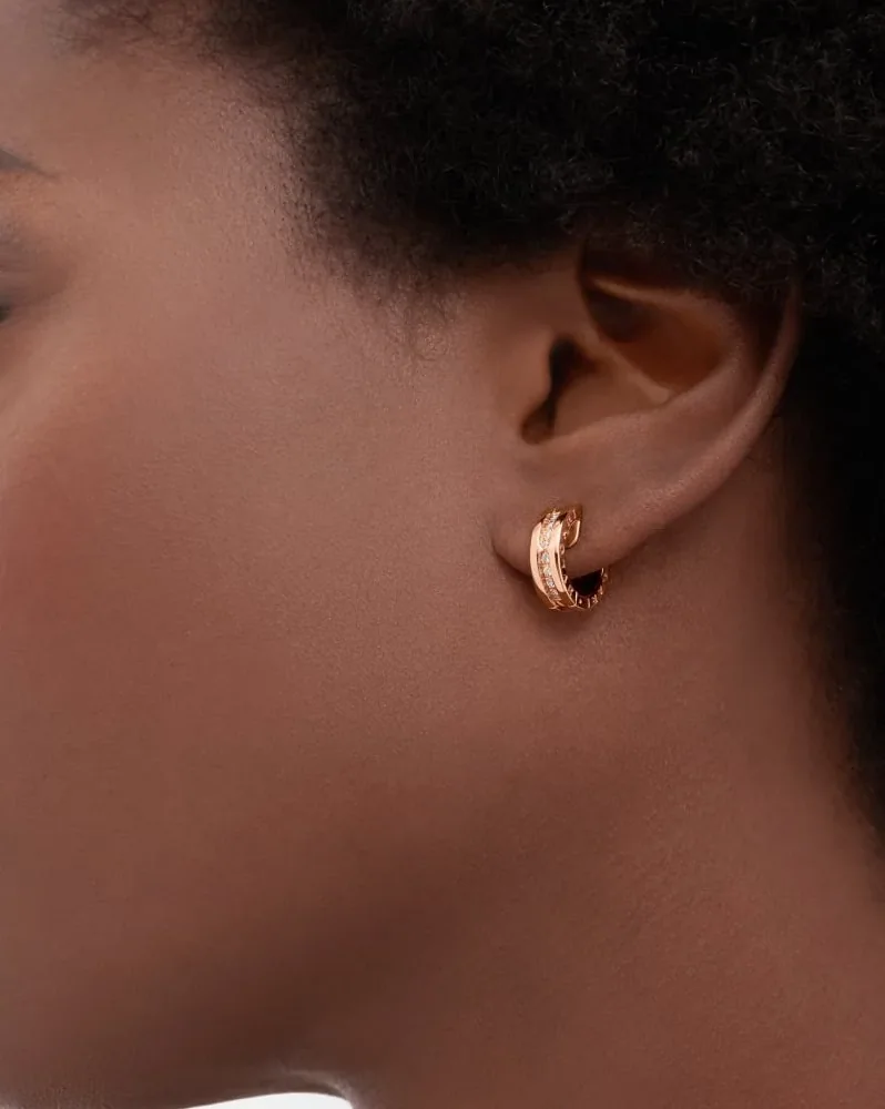 Bvlgari B.zero1 Earrings Rose Gold