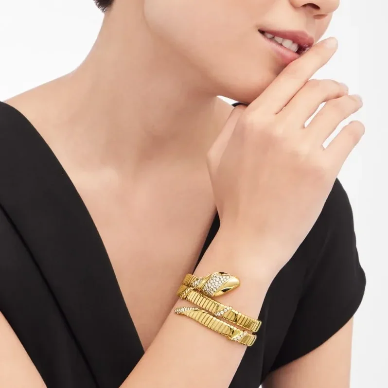 Bvlgari Serpenti Tubogas Bracelet Yellow Gold Bvlgari Serpenti Tubogas Bracelet Yellow Gold