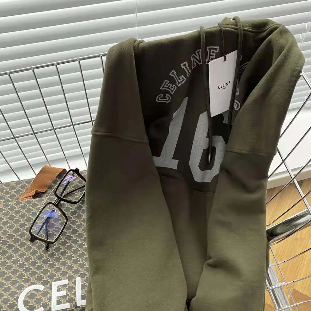 Celine Loose 16 Sweatshirt in Cotton and Cashmere for Women