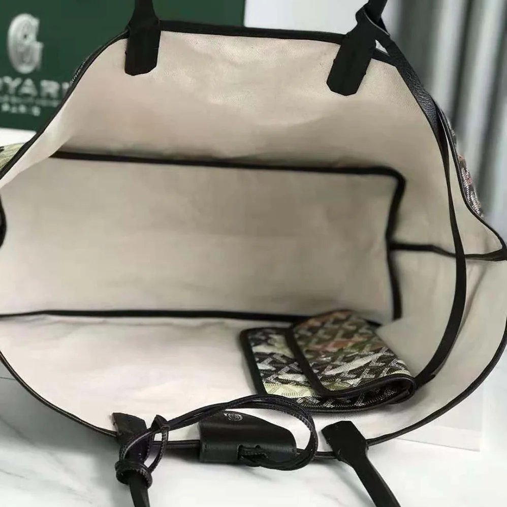 Goyard Saint Louis PM Bag Lettres Camouflage for Women in Green