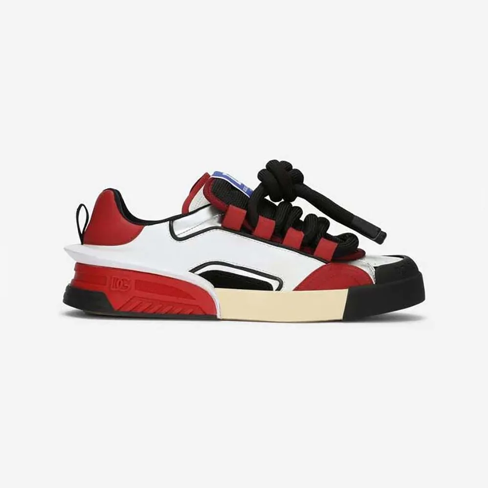 Dolce Gabbana D&G Mixed for Unisex in Material Portofino Sneakers Dolce Gabbana D&G Mixed for Unisex in Material Portofino Sneakers