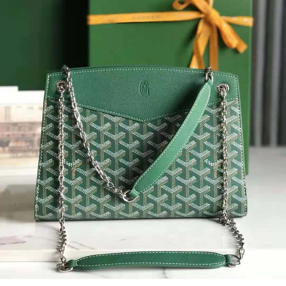 Goyard Rouette Structuré Pm Bag for Women in Green