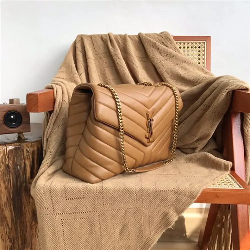 Saint Laurent YSL Loulou Small Bag in Matelasse Y Leather for Women Saint Laurent YSL Loulou Small Bag in Matelasse Y Leather for Women