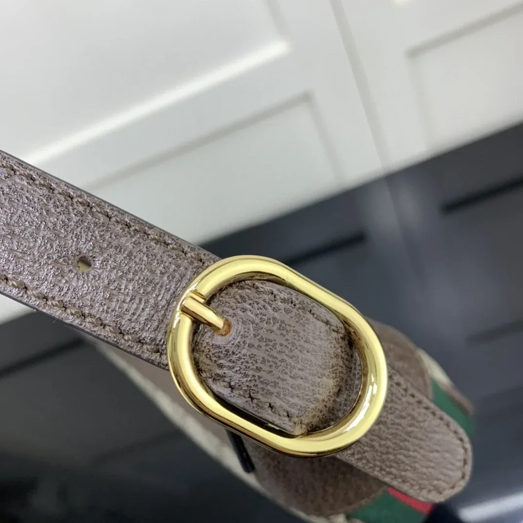 Gucci Ophidia GG Mini Bag Beige And Dusty Grey GG Supreme Canvas / Gucci Ophidia GG Mini Bag Beige And Dusty Grey GG Supreme Canvas /