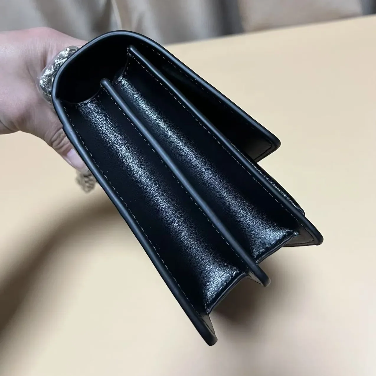 Saint Laurent Sunset Medium Chain Bag Black / Saint Laurent Sunset Medium Chain Bag Black /