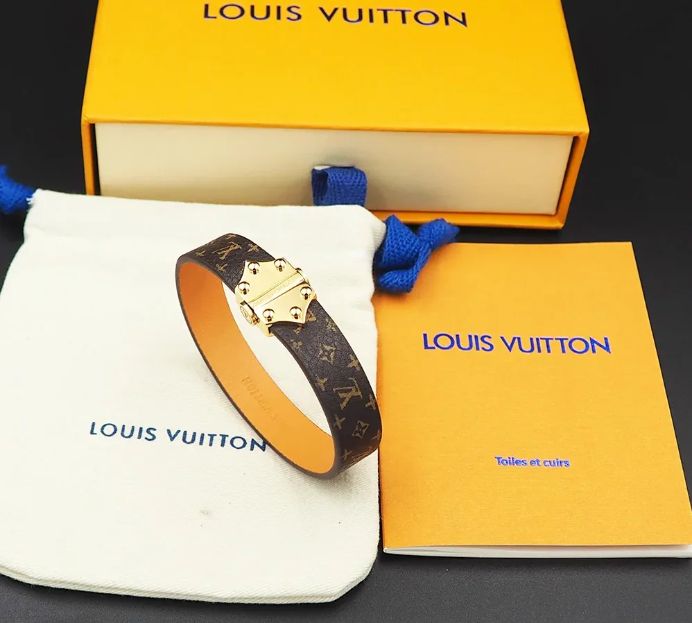 Louis Vuitton Nano Monogram Bracelet Brown Louis Vuitton Nano Monogram Bracelet Brown