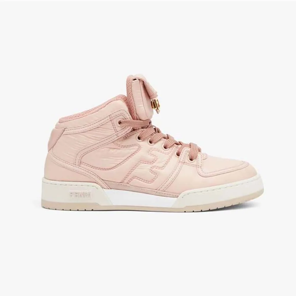 Fendi Match Pink Nylon High for Unisex in Tops Fendi Match Pink Nylon High for Unisex in Tops