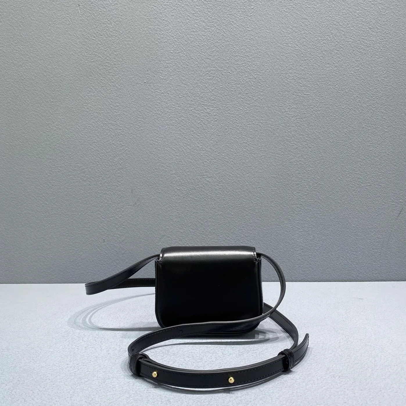 Celine Teen Triomphe Bag Black / .38NO Celine Teen Triomphe Bag Black / .38NO