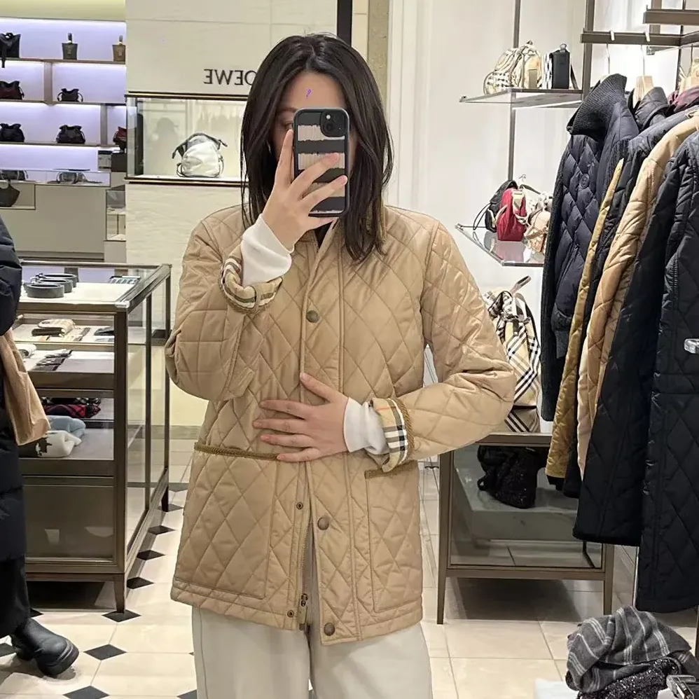 Burberry Quilted Nylon Barn Jacket for Women