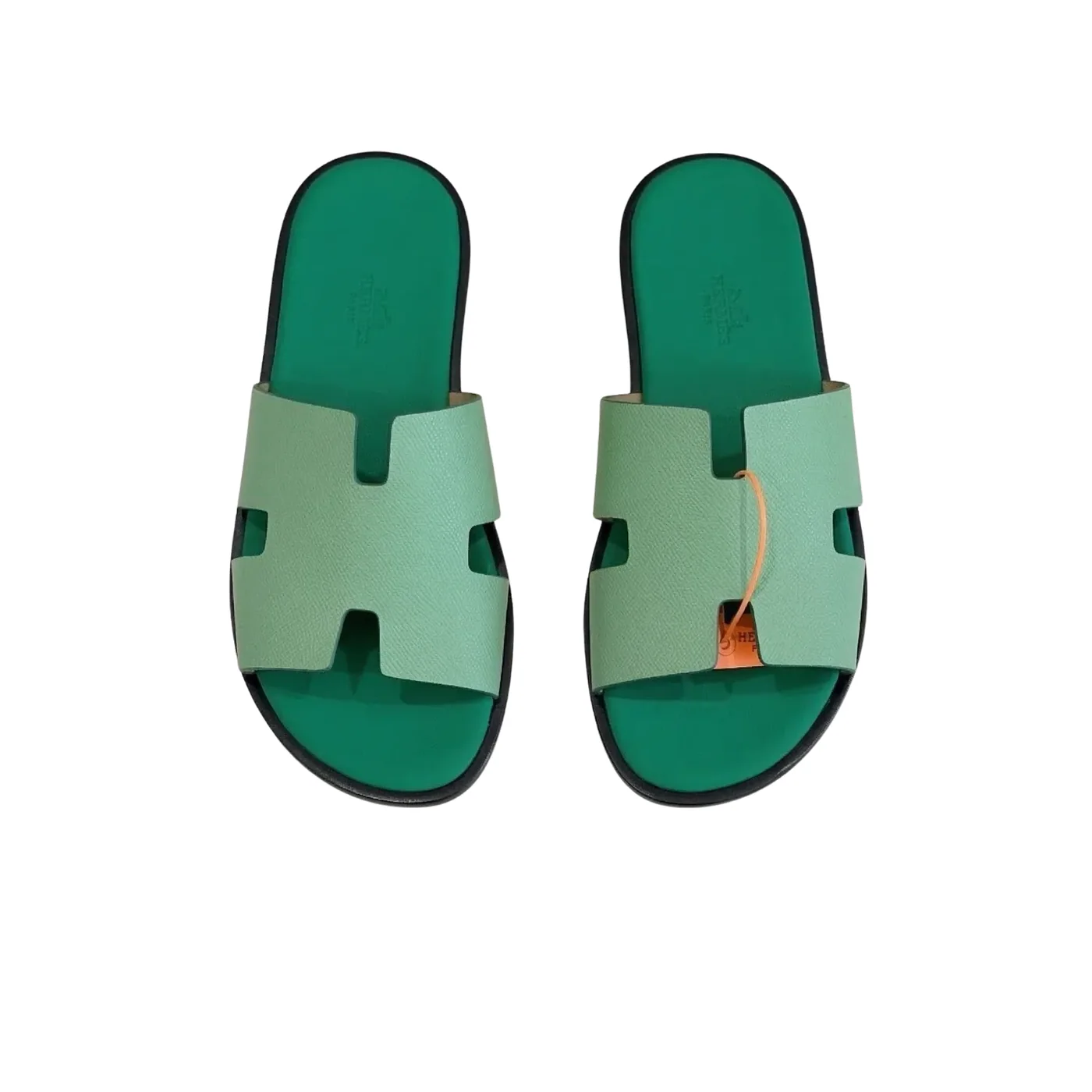 Hermes Izmir Sandals Green Hermes Izmir Sandals Green