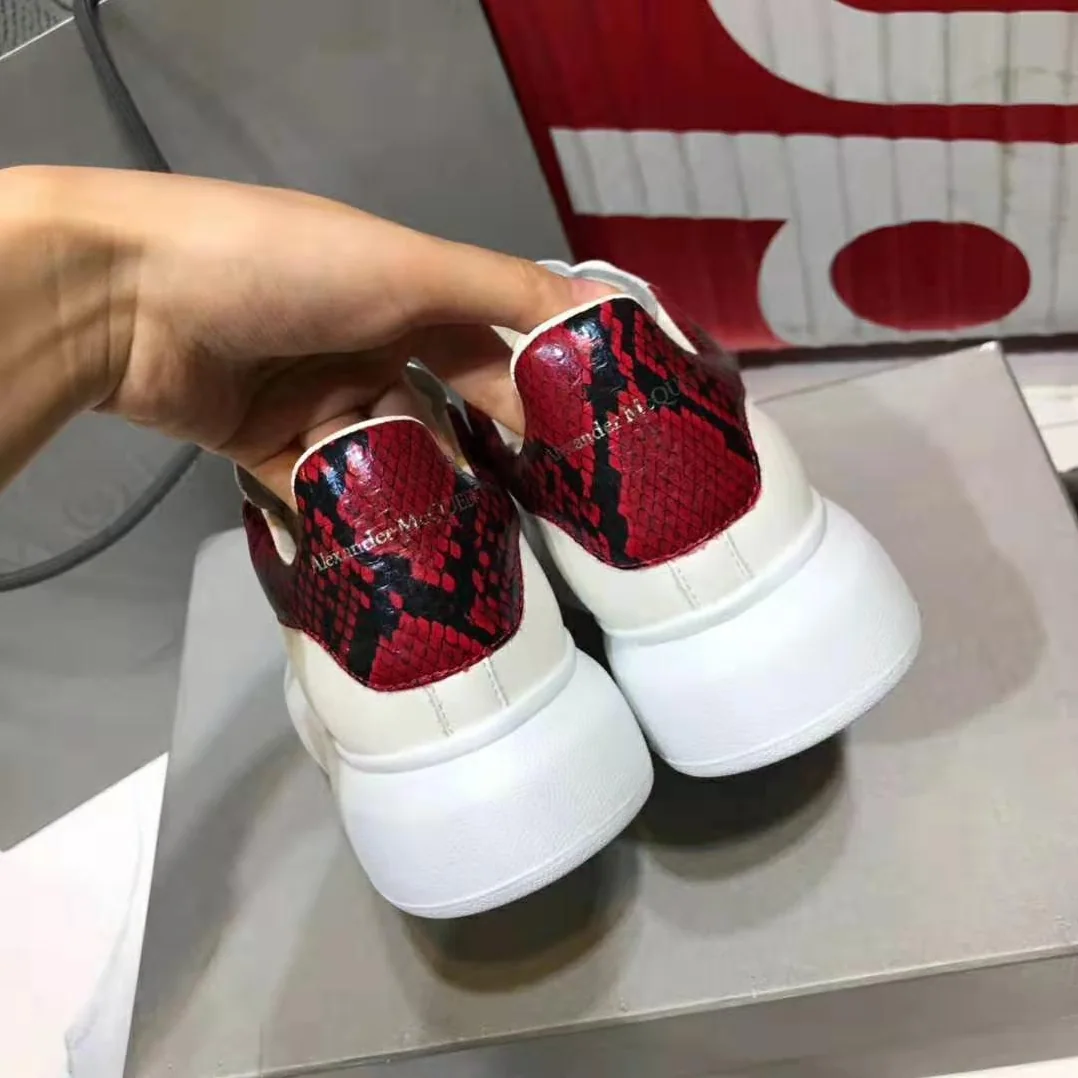 Alexander Mcqueen Oversized Sneaker White Smooth Calfskin Leather Sneaker for Men Alexander Mcqueen Oversized Sneaker White Smooth Calfskin Leather Sneaker for Men