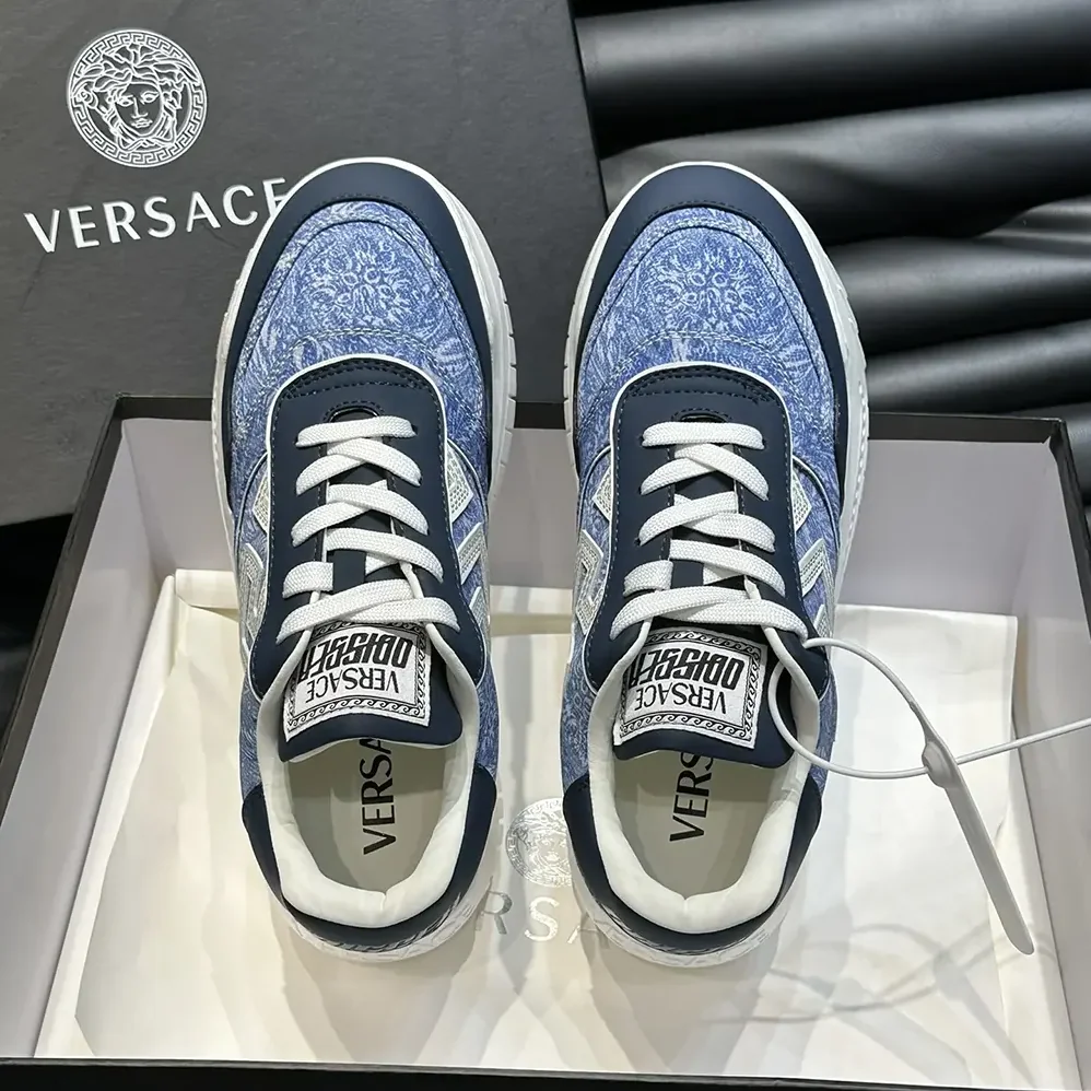 Versace Greca Odissea Sneakers for Unisex Versace Greca Odissea Sneakers for Unisex