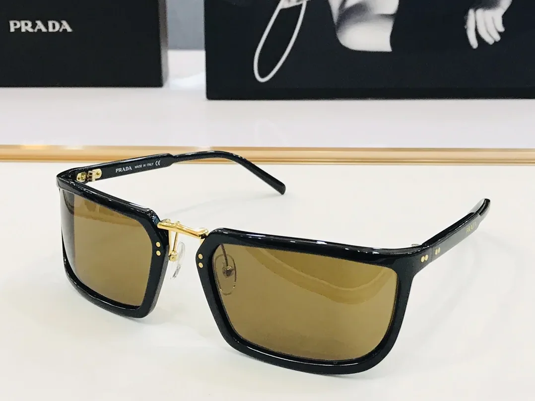 Prada Oval Sunglasses Black