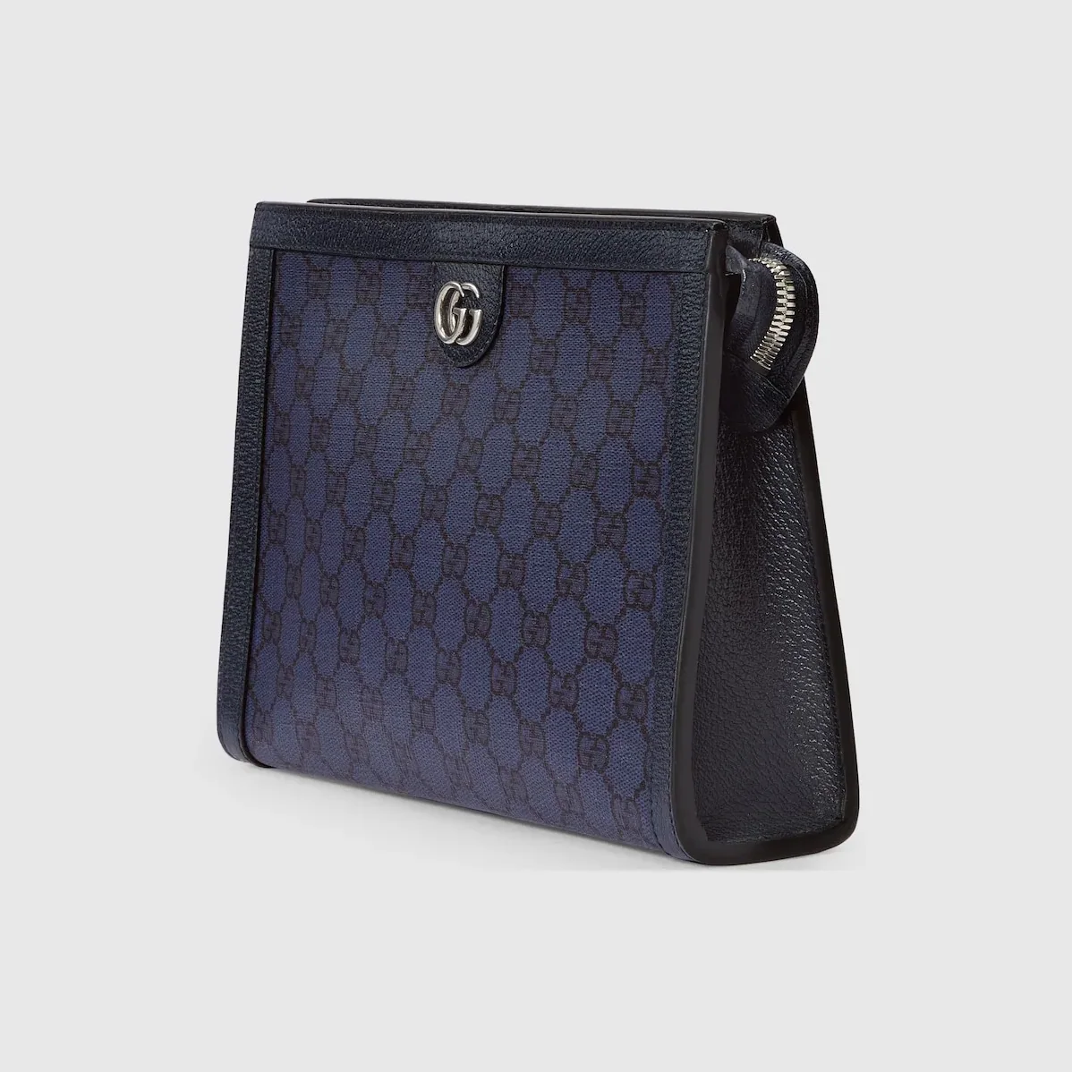 Gucci Ophidia Clutch & Pouch in Blue Palladium Hardware Gucci Ophidia Clutch & Pouch in Blue Palladium Hardware