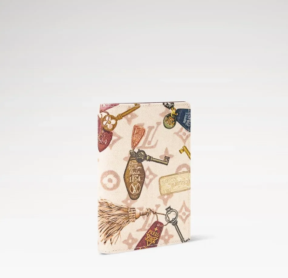 Louis Vuitton Passport Cover Wallet Monogram Dune /