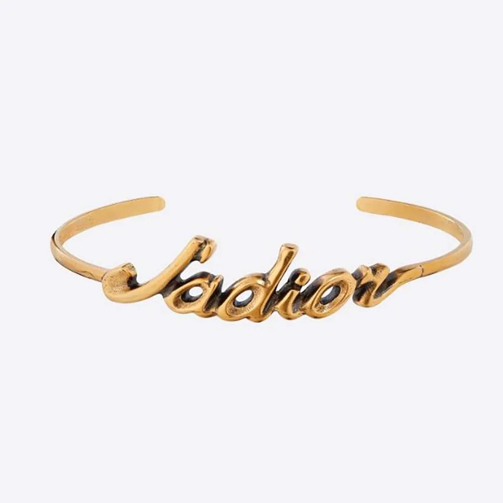 Dior J'Adior Bracelet Antique Gold for Women in Finish Metal Dior J'Adior Bracelet Antique Gold for Women in Finish Metal