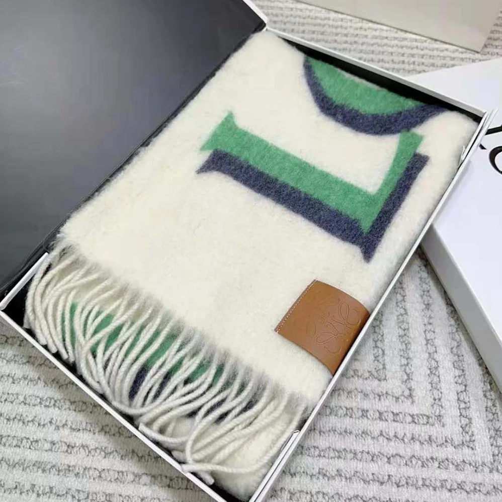Loewe LOEWE Scarf in Wool and Mohair for Unisex Loewe LOEWE Scarf in Wool and Mohair for Unisex