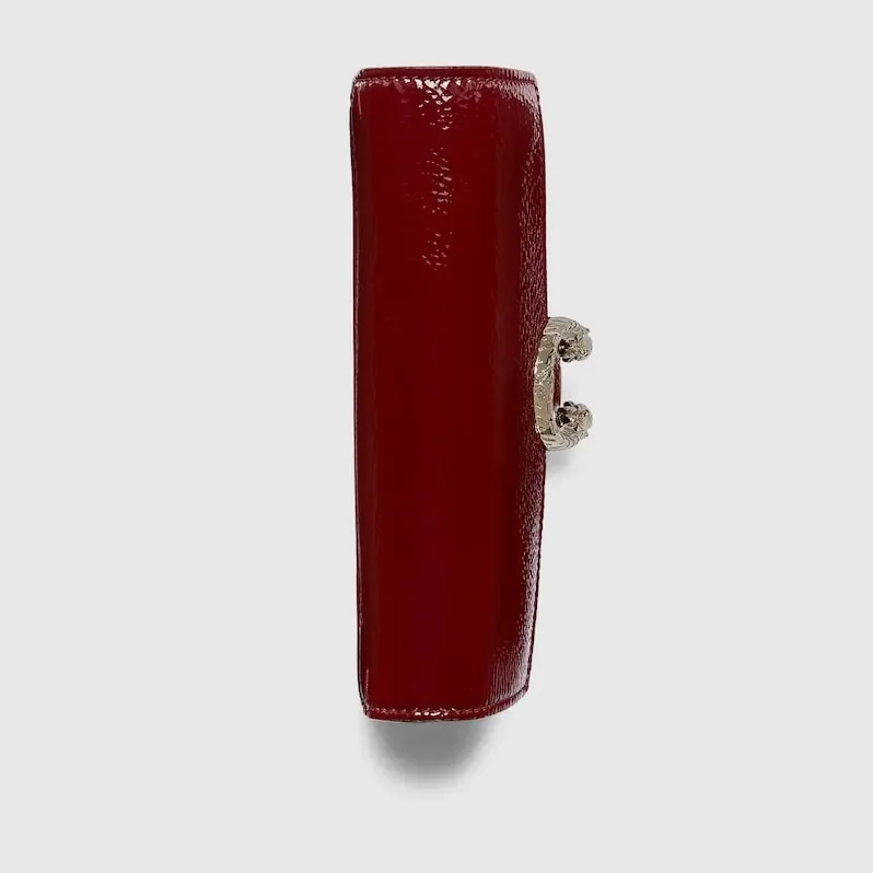 Gucci Dionysus Super Mini Shoulder Bag in Red Light Gold Hardware