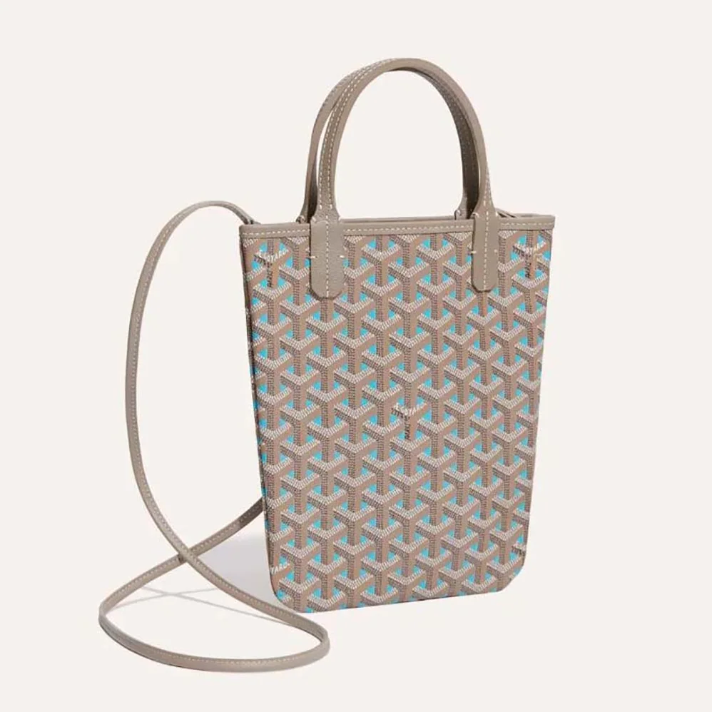 Goyard Poitiers Claire-voie Bag for Women in Blue