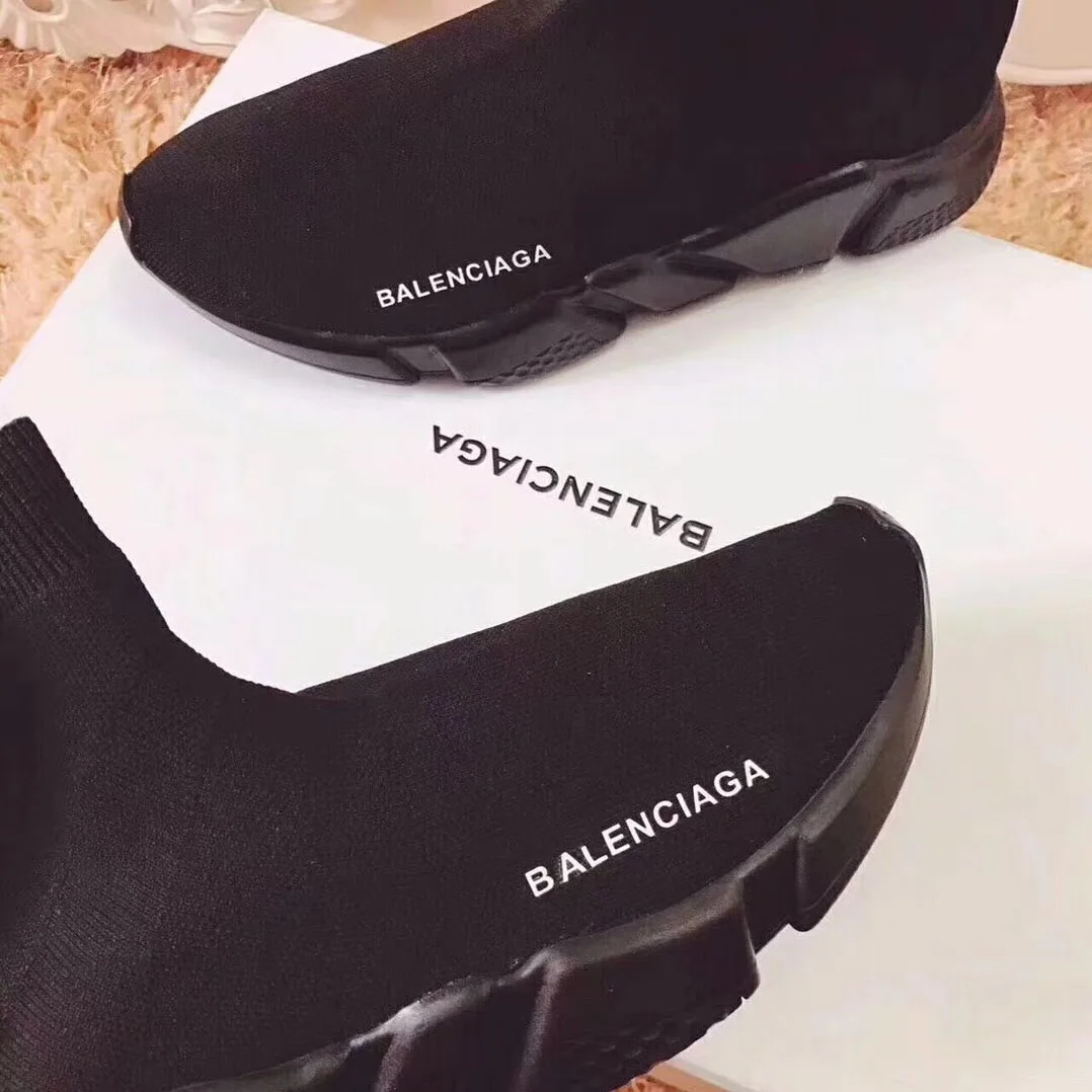 Balenciaga Speed Trainer Shoes Black for Unisex Balenciaga Speed Trainer Shoes Black for Unisex