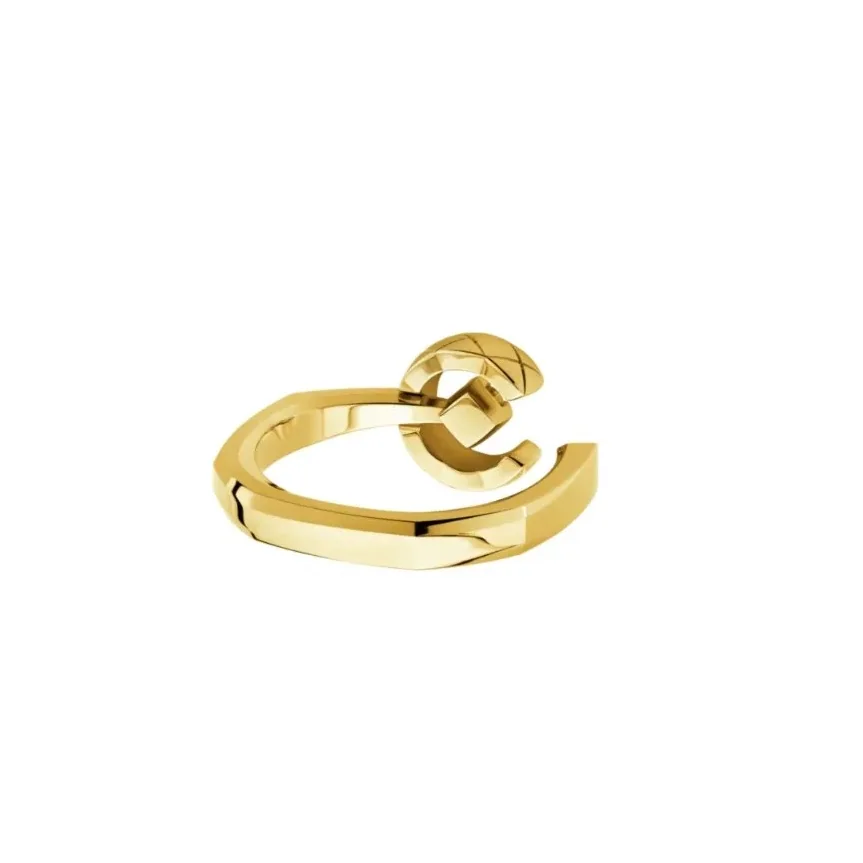 Chanel Coco Ring Gold Hardware