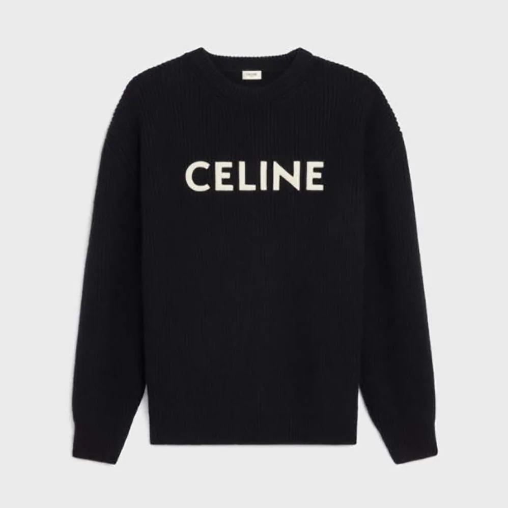 Celine Oversized Celine Sweater in Wool for Men Celine Oversized Celine Sweater in Wool for Men