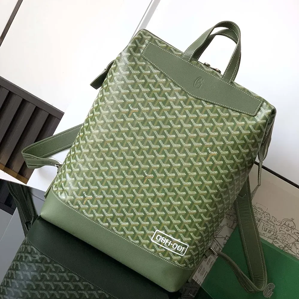 Goyard Cisalpin Backpack for Unisex in Green