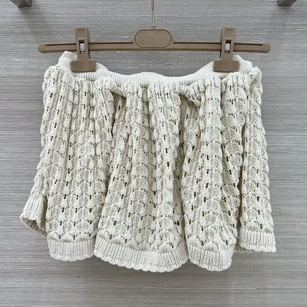 Miu Miu Cotton Miniskirt for Women in White Miu Miu Cotton Miniskirt for Women in White