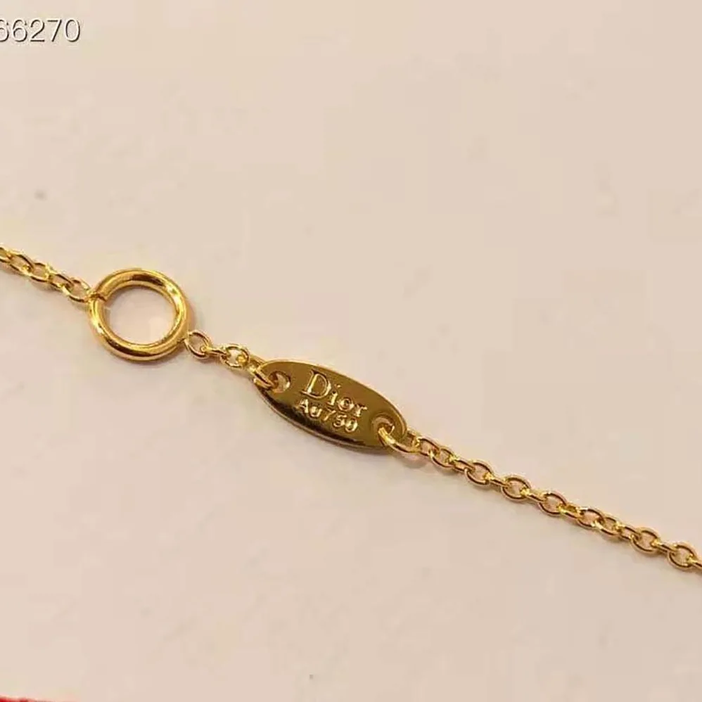 Dior Rose Des Vents Necklace Yellow Gold Diamonds and Mother-of for Women in pearl Dior Rose Des Vents Necklace Yellow Gold Diamonds and Mother-of for Women in pearl