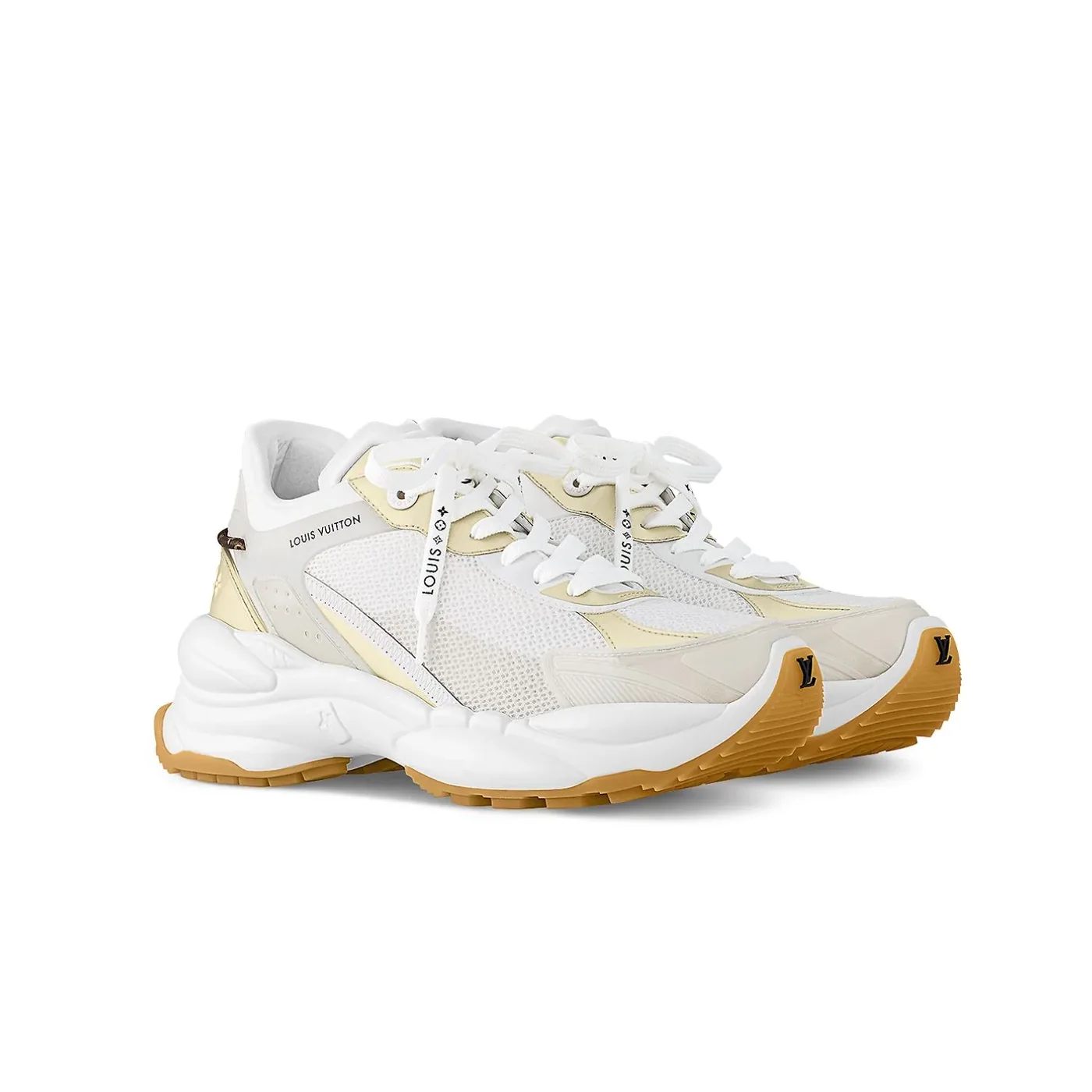 Louis Vuitton Run 55 Trainers Gold 1AAP61
