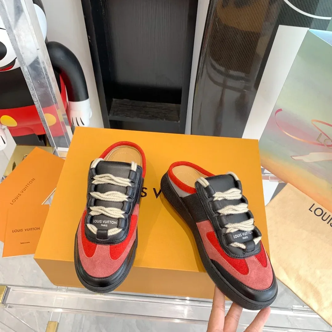 Louis Vuitton Lous Sneaker Monogram Canvas Red Louis Vuitton Lous Sneaker Monogram Canvas Red