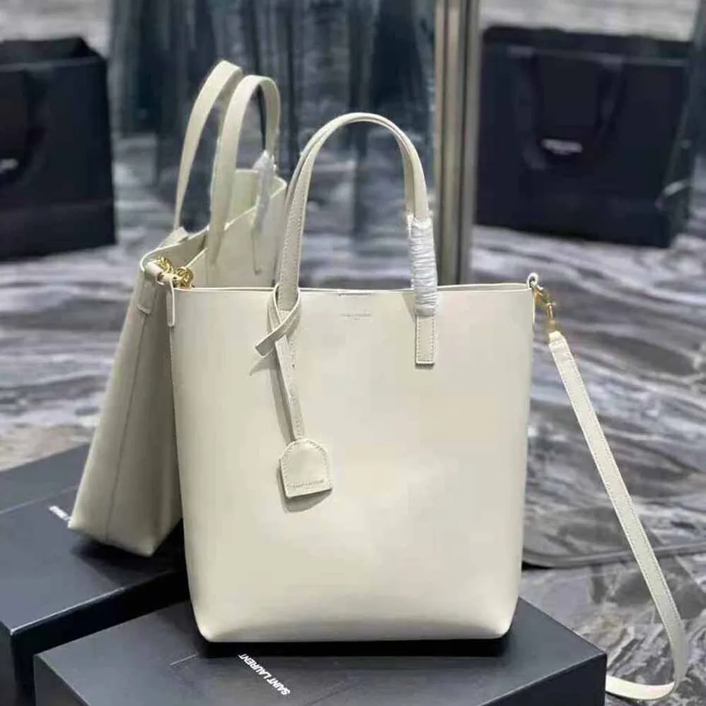 Saint Laurent YSL Saint Laurent Toy Shopping Bag in Supple Leather for Women Saint Laurent YSL Saint Laurent Toy Shopping Bag in Supple Leather for Women