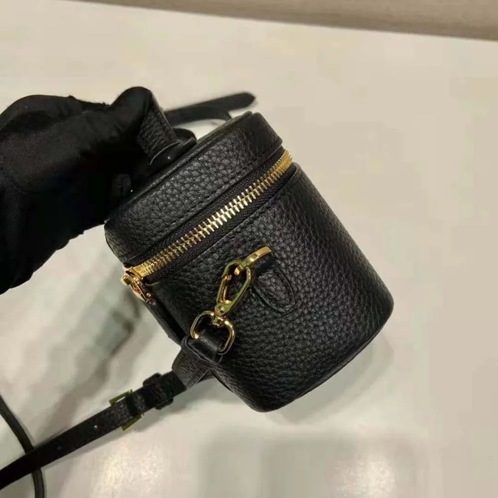 Prada Leather Mini-Bag for Women in Black