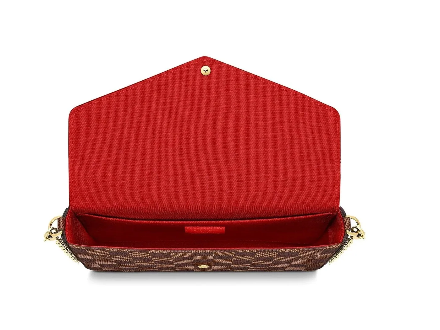 Félicie Pochette Brown Damier