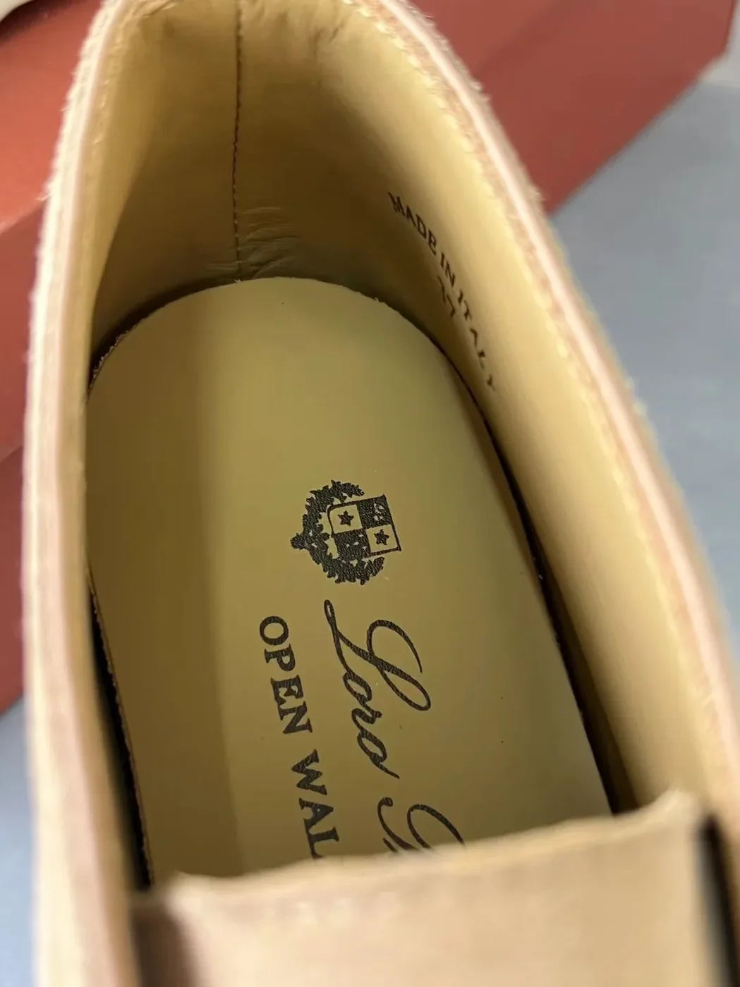 Loro Piana Open Walk Boots Sandstone – FAE9959