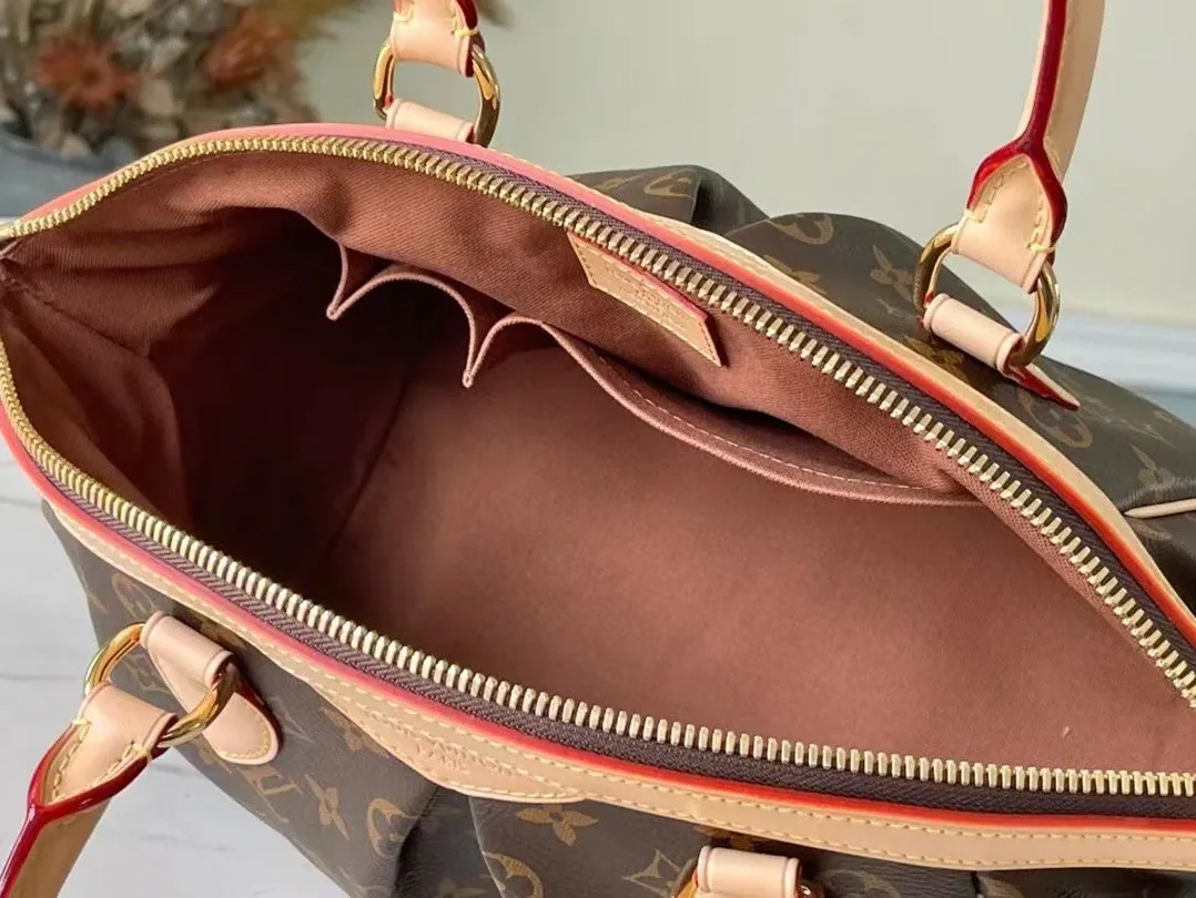 Louis Vuitton Tivoli PM Bag Monogram Canvas Brown /