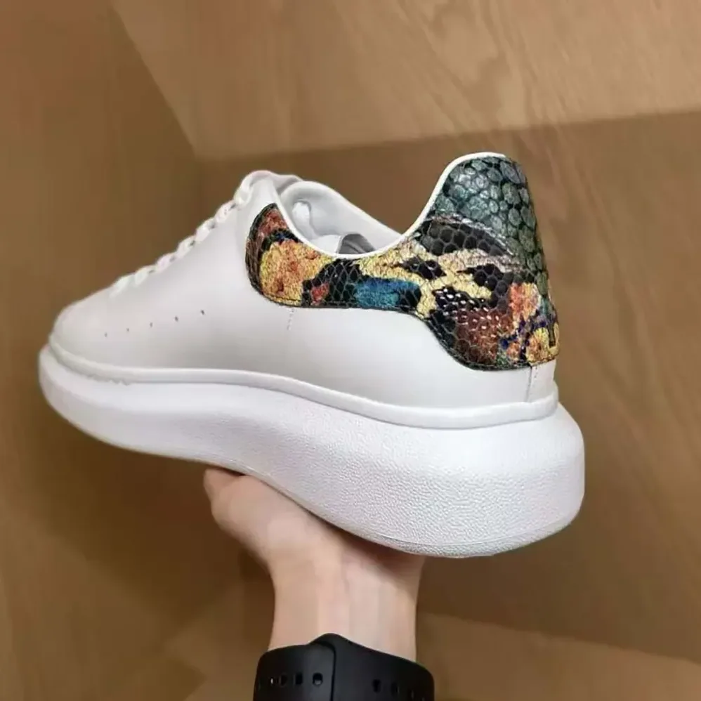 Alexander Mcqueen Oversized Sneaker in White for Unisex in Multicolour Alexander Mcqueen Oversized Sneaker in White for Unisex in Multicolour