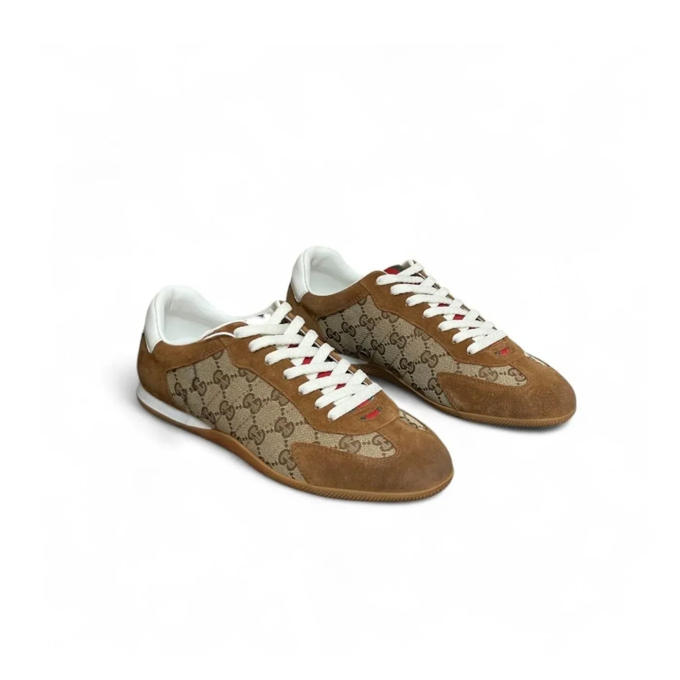 Gucci Shift Sneaker Beige in Brown Gucci Shift Sneaker Beige in Brown