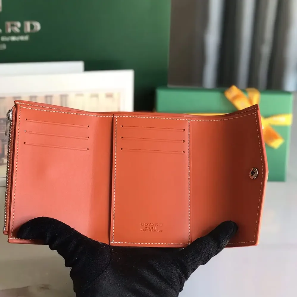 Goyard Saint Gabrie Wallet for Unisex in Orange