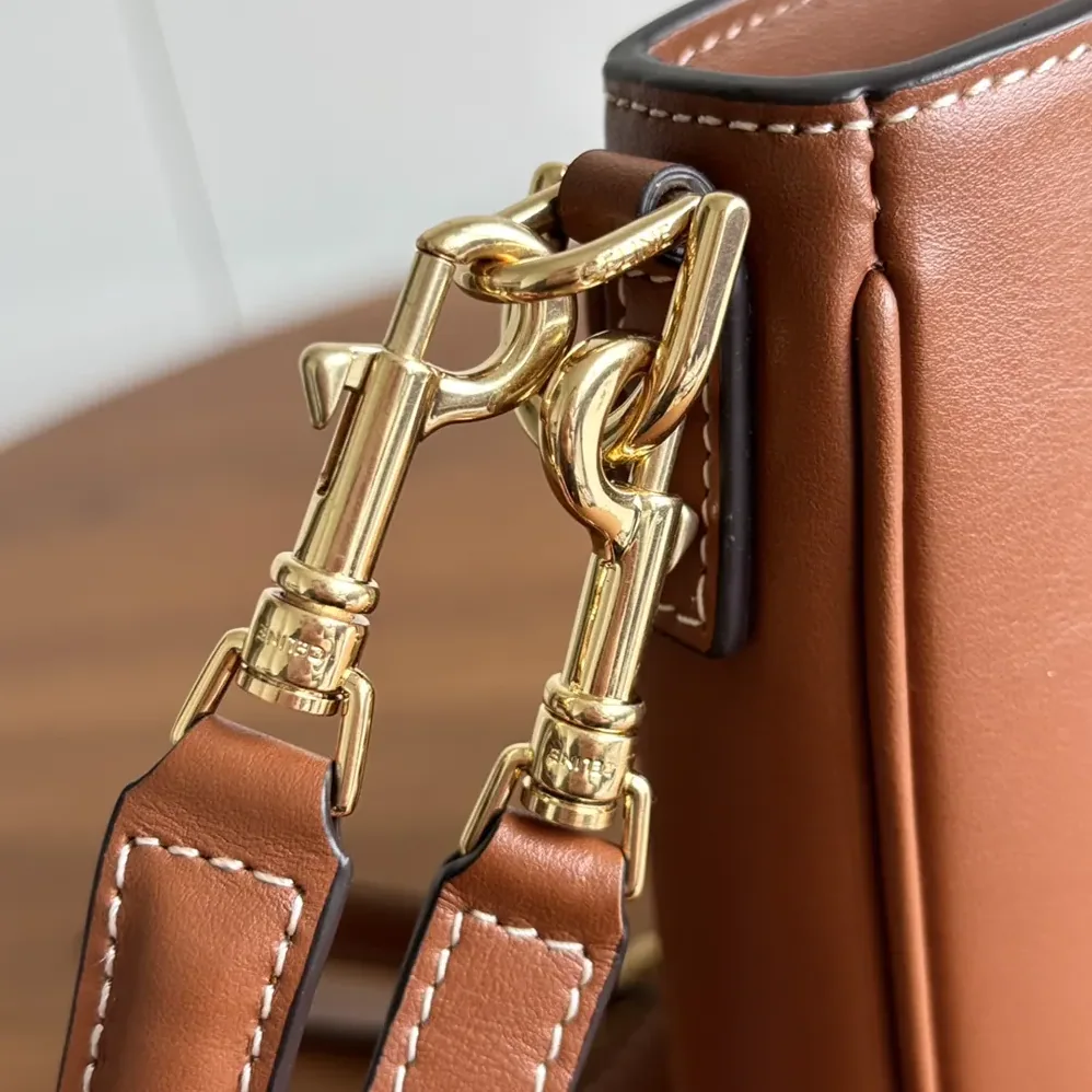 Celine Small Camille 16 Soft Bag in Smooth Calfskin for Women in Brown Celine Small Camille 16 Soft Bag in Smooth Calfskin for Women in Brown