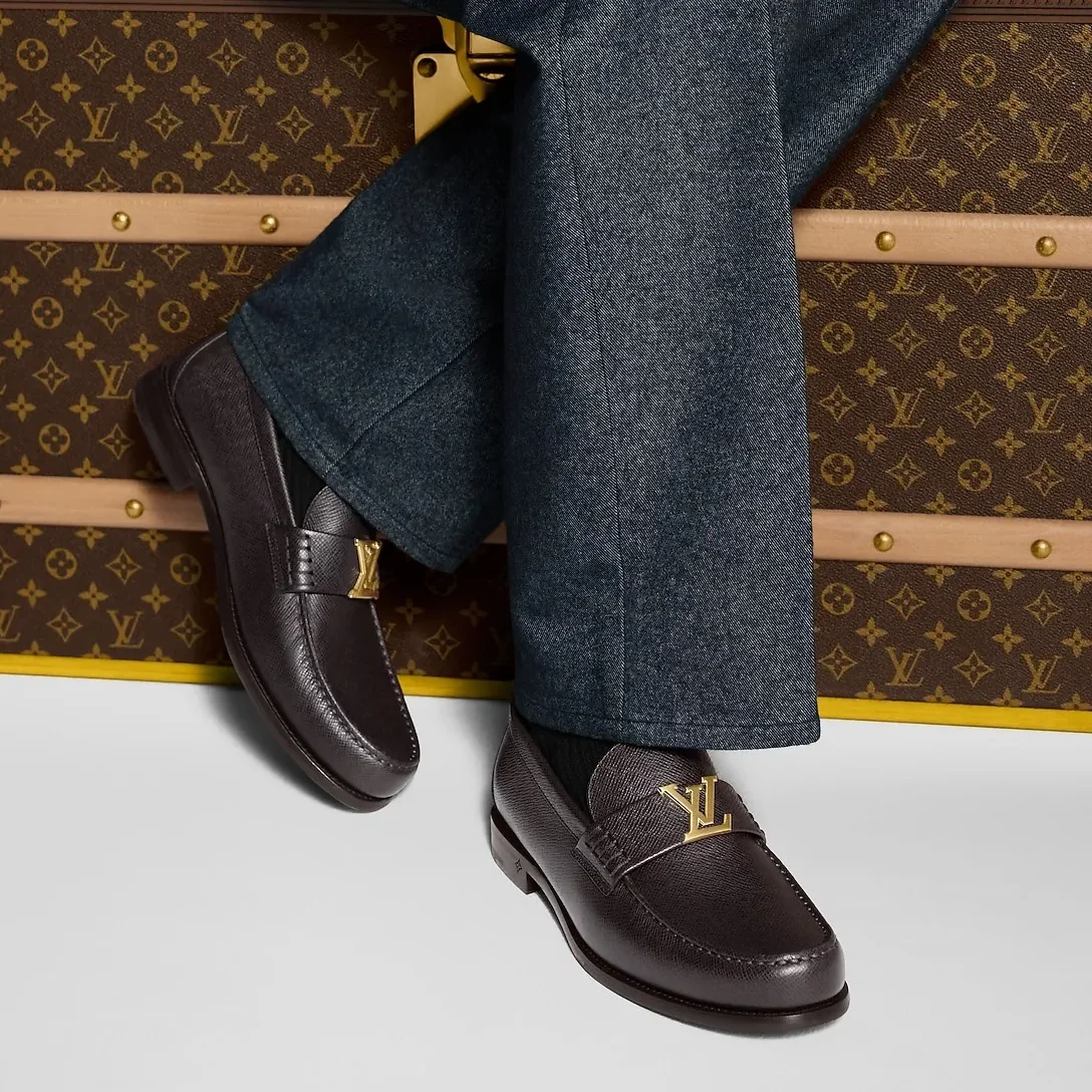 Louis Vuitton Major Loafer Marron 1AIYZ0