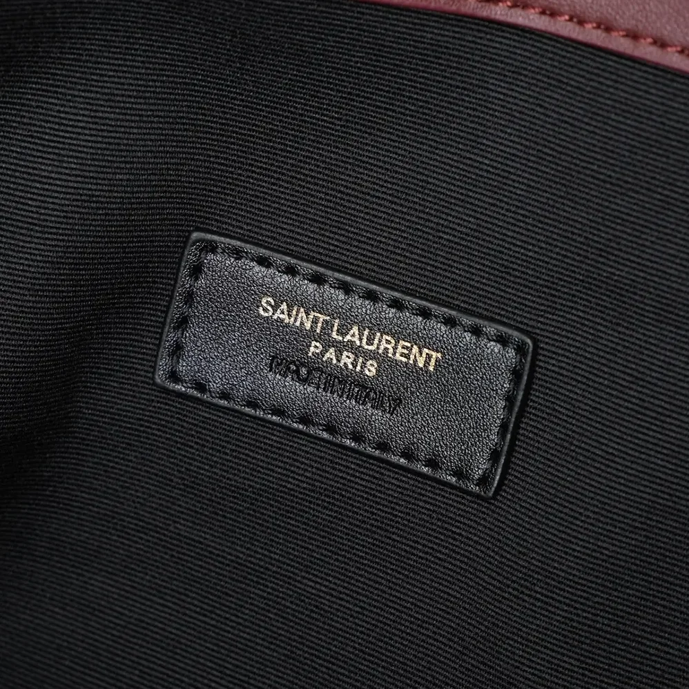 Saint Laurent YSL Jamie Shopping In Lambskin for Women in Red Saint Laurent YSL Jamie Shopping In Lambskin for Women in Red