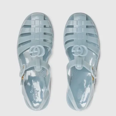 Gucci Double G Sandals Light Blue Gucci Double G Sandals Light Blue