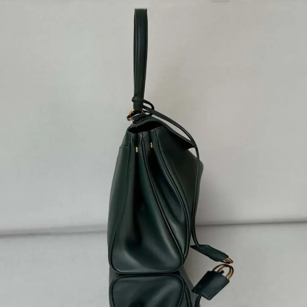 Balenciaga Rodeo Medium Handbag in Pine Green Smooth Calfskin for Women Balenciaga Rodeo Medium Handbag in Pine Green Smooth Calfskin for Women