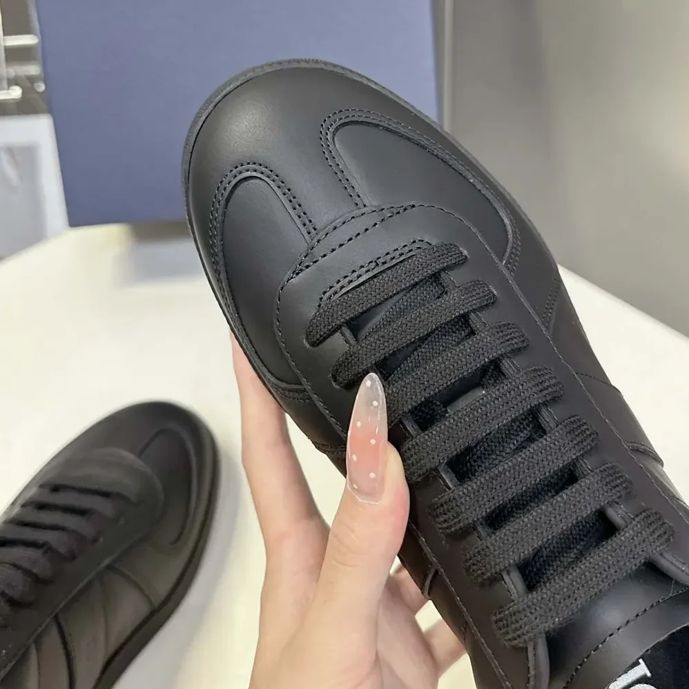 Dior B01 Matchpoint Sneaker Black Smooth Calfskin for Men