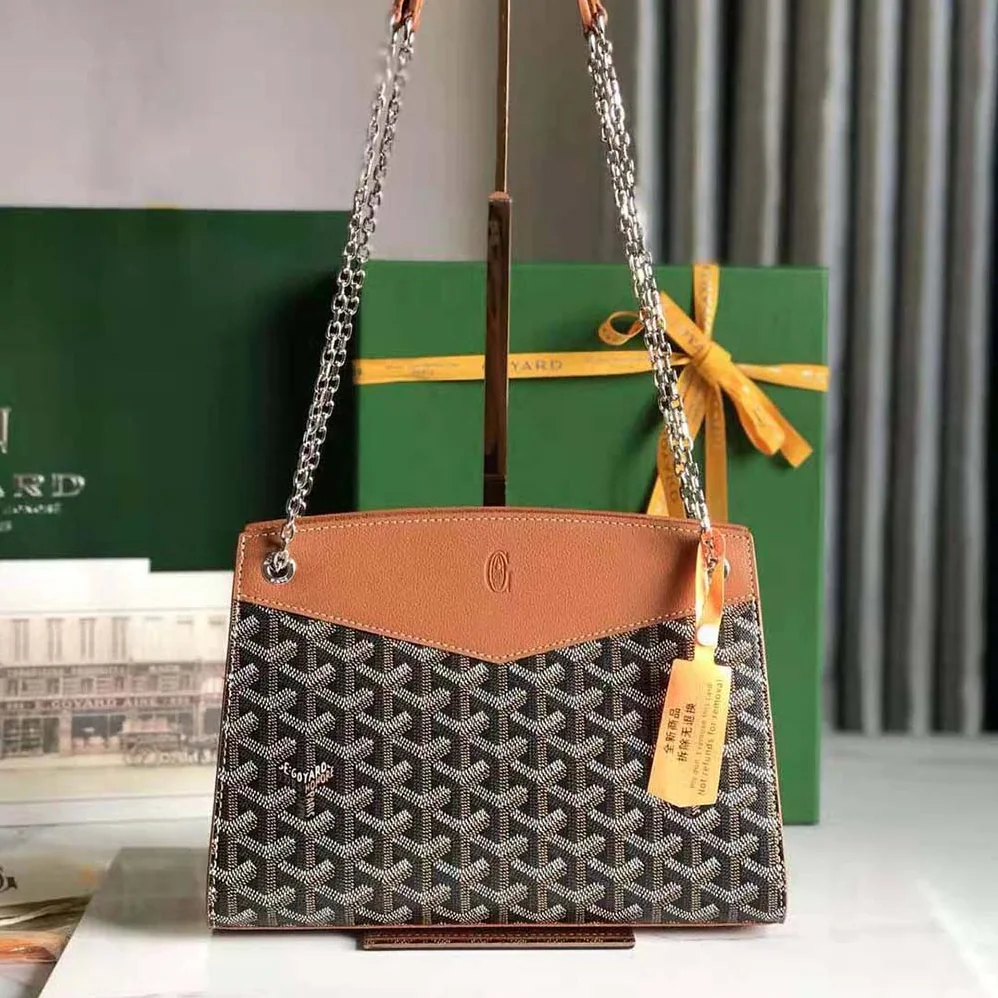 Goyard Rouette Structuré Pm Bag for Women in Brown Goyard Rouette Structuré Pm Bag for Women in Brown