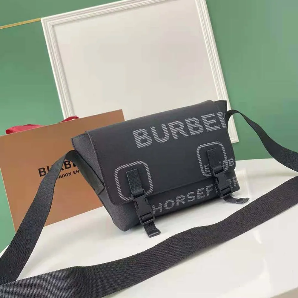 Burberry Horseferry Print Nylon Small Messenger Bag for Women Burberry Horseferry Print Nylon Small Messenger Bag for Women