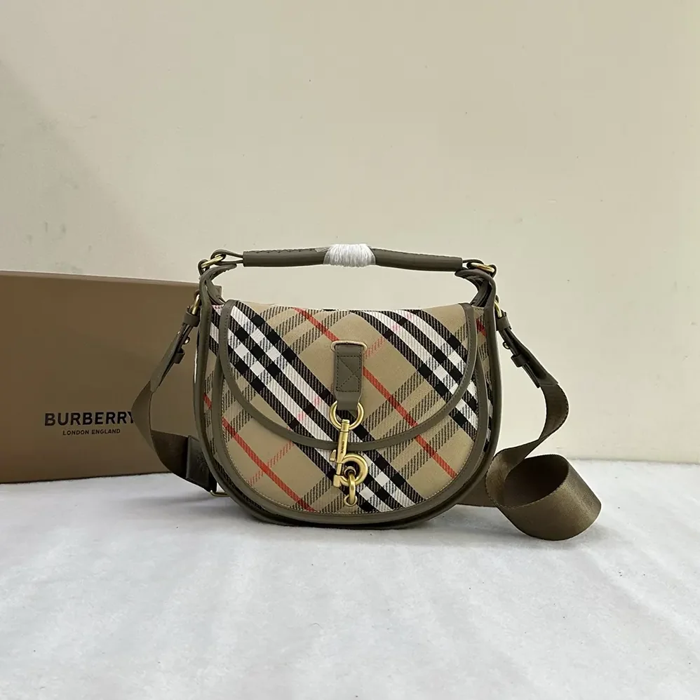 Burberry Small B Clip Messenger Bag for Women